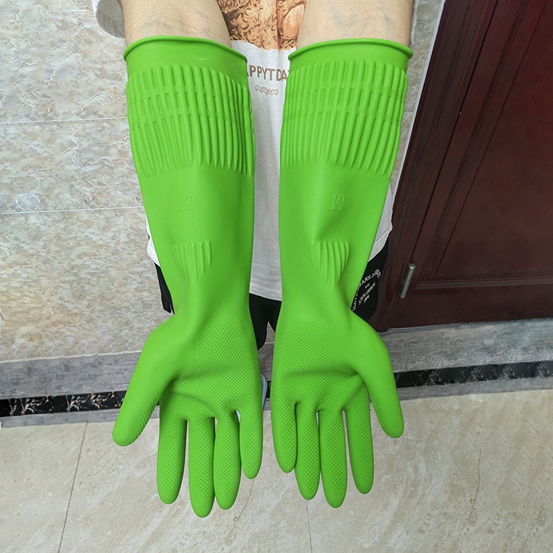Dish Glove Rubber - 1 Pasang Sarung Tangan Silikon untuk