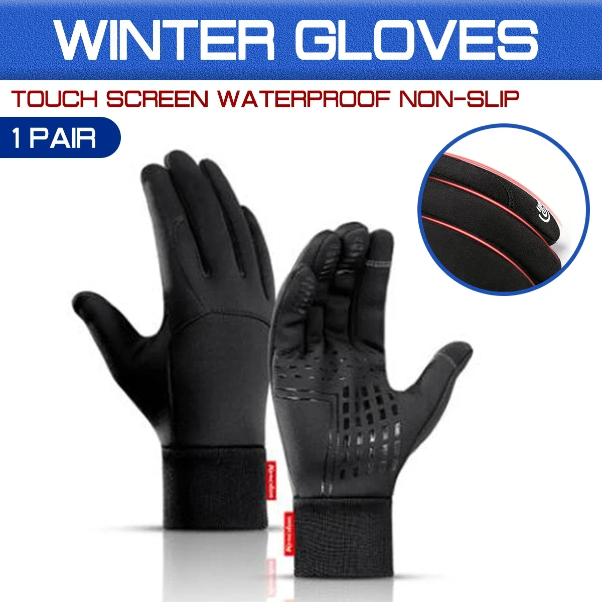 Ski Glove Waterproof - Sarung Tangan Motor Otomatis Mobil Berkendara