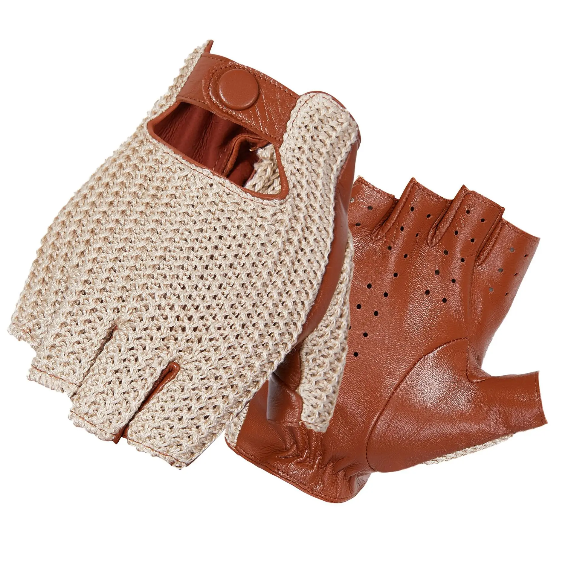 Sarung Tangan Pendek Kulit Asl - Leather Driving Glove ulasan dan harga