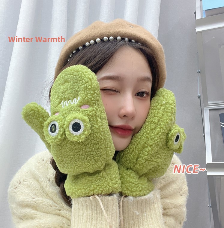 Sarung Tangan Katak Kartun Hij - Wool Glove Lined ulasan dan harga